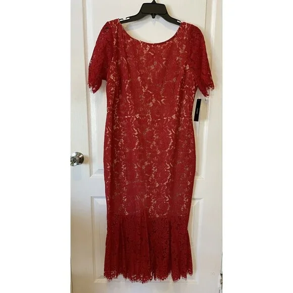 midi dress for ball Blue Strapless Brocade Midi Dress with Pockets
